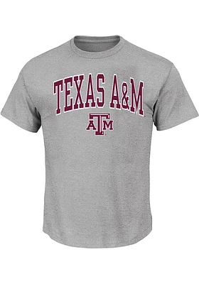 Texas A&M Aggies Mens Arch Mascot Big and Tall T-Shirt