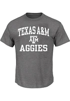Texas A&M Aggies Mens Charcoal Number One Big and Tall T-Shirt