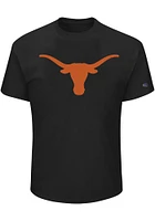 Texas Longhorns Mens Primary Logo Big and Tall T-Shirt