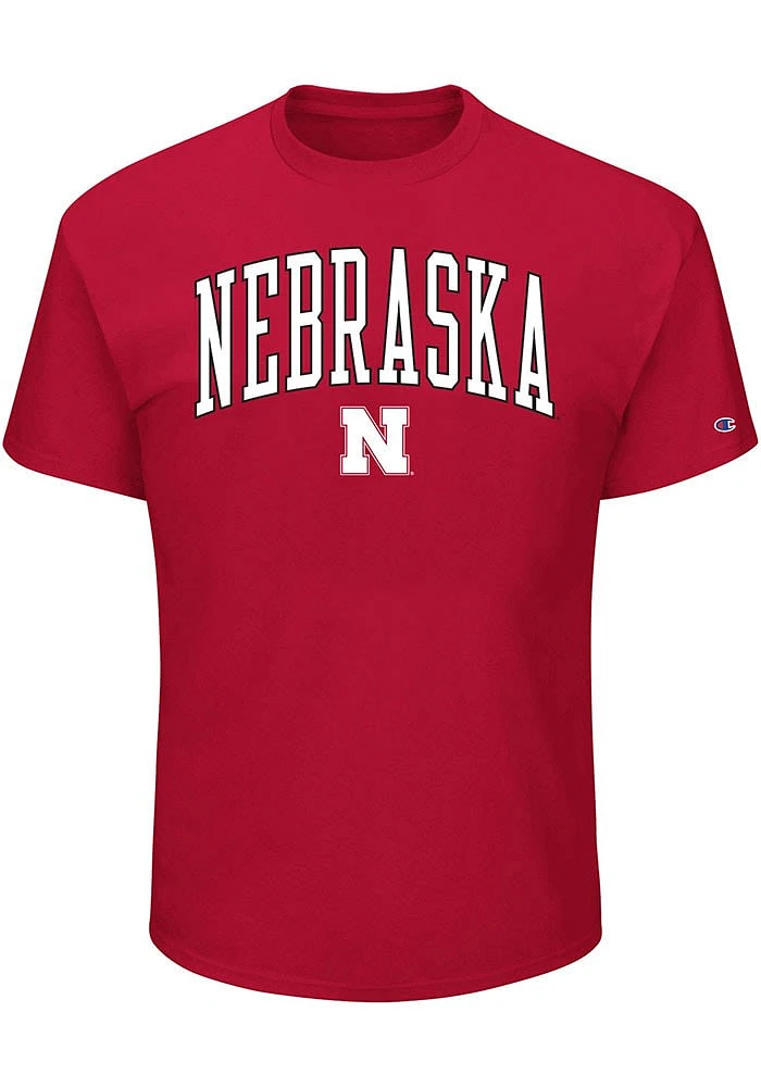 Nebraska Cornhuskers Mens Arch Big and Tall T-Shirt