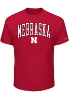 Nebraska Cornhuskers Mens Arch Big and Tall T-Shirt