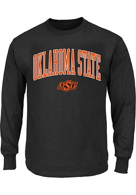 Oklahoma State Cowboys Mens Black Arch Big and Tall Long Sleeve T-Shirt