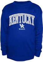 Kentucky Wildcats Mens Blue Thermal Designed Big and Tall Long Sleeve T-Shirt