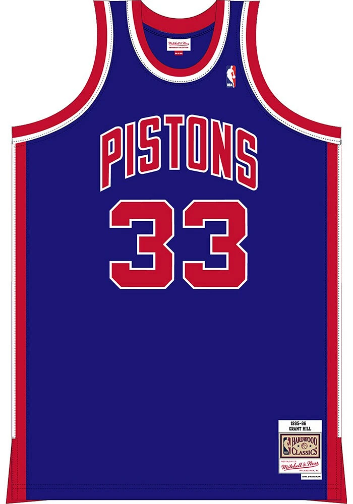 Grant Hill Detroit Pistons Profile Throwback Swingman Jersey