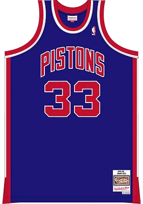 Grant Hill Detroit Pistons Profile Throwback Swingman Jersey