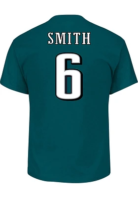 Devonta Smith Philadelphia Eagles Mens Name and Number Big Tall Player Tee - Teal