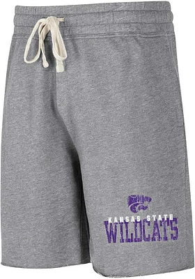 K-State Wildcats Mens Grey Mainstream Big and Tall Shorts