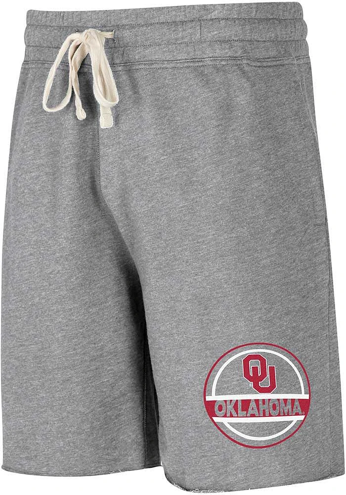 Oklahoma Sooners Mens Grey Mainstream Big and Tall Shorts