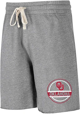 Oklahoma Sooners Mens Grey Mainstream Big and Tall Shorts