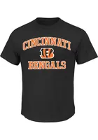 Cincinnati Bengals Mens Black Heart and Soul III Big Tall T-Shirt