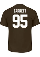 Myles Garrett Cleveland Browns Mens Name and Number Big Tall Player Tee - Brown