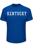 Kentucky Wildcats Mens Blue Pigment Big and Tall T-Shirt