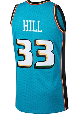 Grant Hill  Profile Detroit Pistons Teal SWINGMAN Jersey