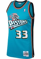 Grant Hill  Profile Detroit Pistons Teal SWINGMAN Jersey