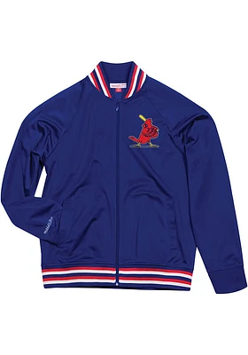 St Louis Cardinals Mens Red TRACK Jacket Light Weight