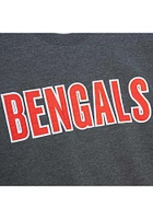 Cincinnati Bengals Mens Grey Playoff Win Big and Tall Hooded Sweatshirt