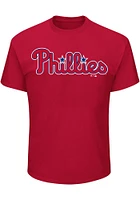 Trea Turner Philadelphia Phillies Mens Name and Number Big Tall Player Tee - Red