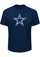 Micah Parsons Dallas Cowboys Mens Name and Number Big Tall Player Tee - Navy Blue