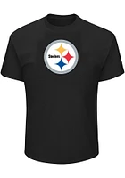 Kenny Pickett Pittsburgh Steelers Mens Name and Number Big Tall Player Tee - Black