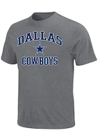 Dallas Cowboys Mens Grey HEART and SOUL Big Tall T-Shirt