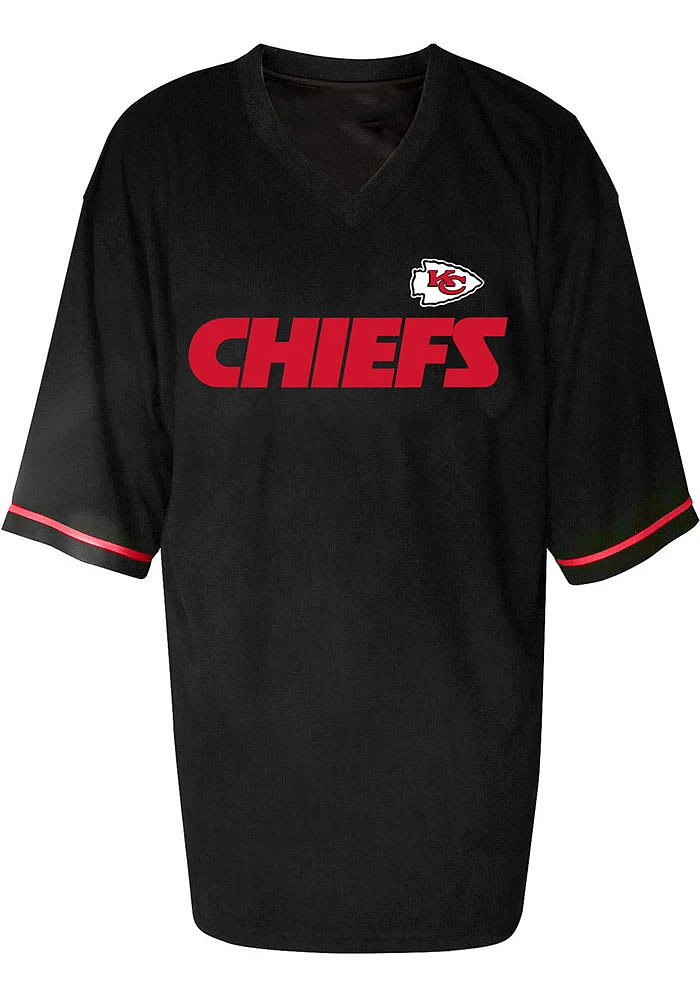 Kansas City Chiefs BLACK POP Jersey Big and Tall