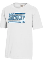 ComfortWash Kentucky Wildcats Youth Garment Dyed Short Sleeve T-Shirt