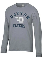 ComfortWash Dayton Flyers Charcoal Garment Dyed Long Sleeve T Shirt