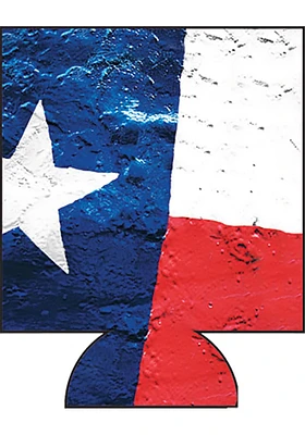Texas State Flag Coolie - Blue