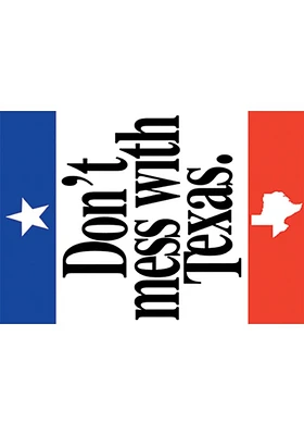 Texas Dont Mess With Texas Playing Cards