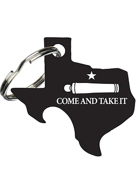 Texas Come and Take It Keychain - Black