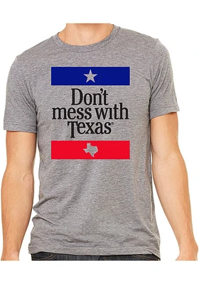 Texas Grey Dont Mess With Short Sleeve Fashion T Shirt