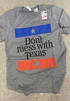Texas Grey Dont Mess With Short Sleeve Fashion T Shirt