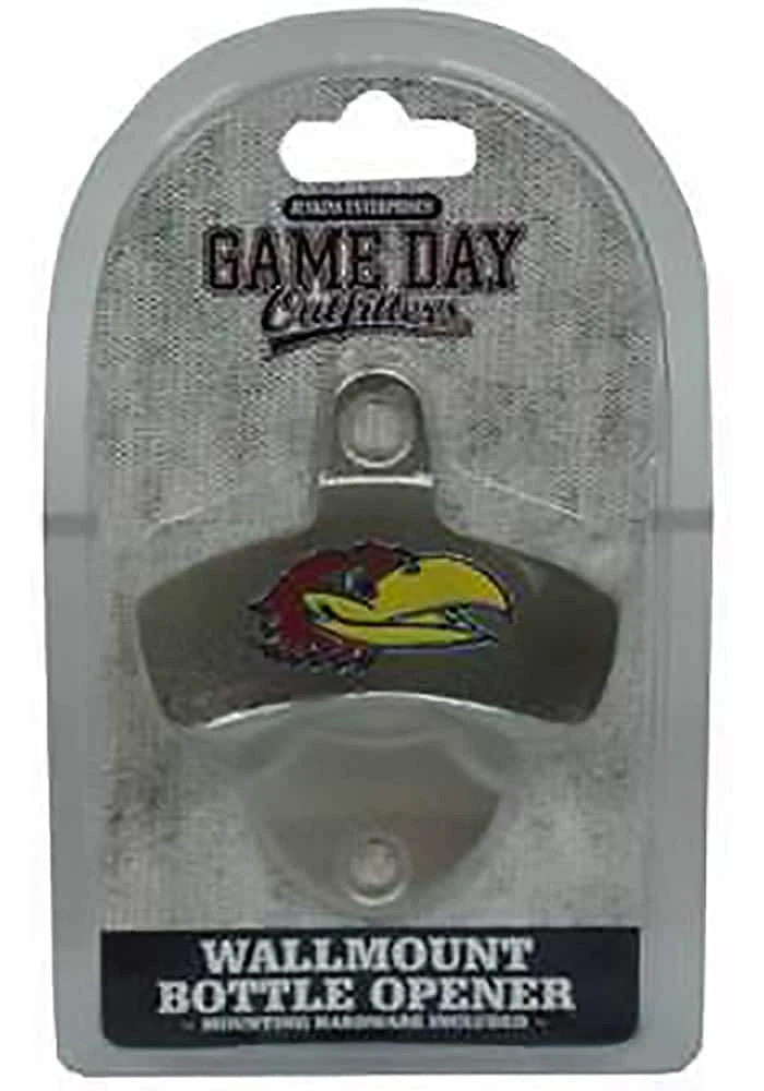 Kansas Jayhawks Wallmount Bottle Opener