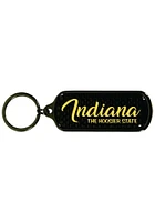 Indiana Carbon Fiber Keychain - Black