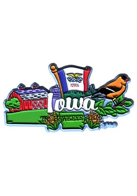 Iowa State Elements Magnet