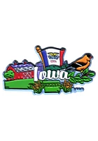 Iowa State Elements Magnet