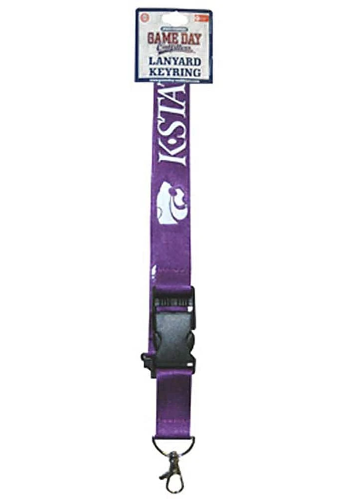 K-State Wildcats Clip Keychain Lanyard