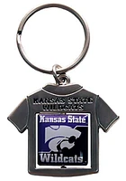 K-State Wildcats Spinner T-Shirt Keychain - Purple