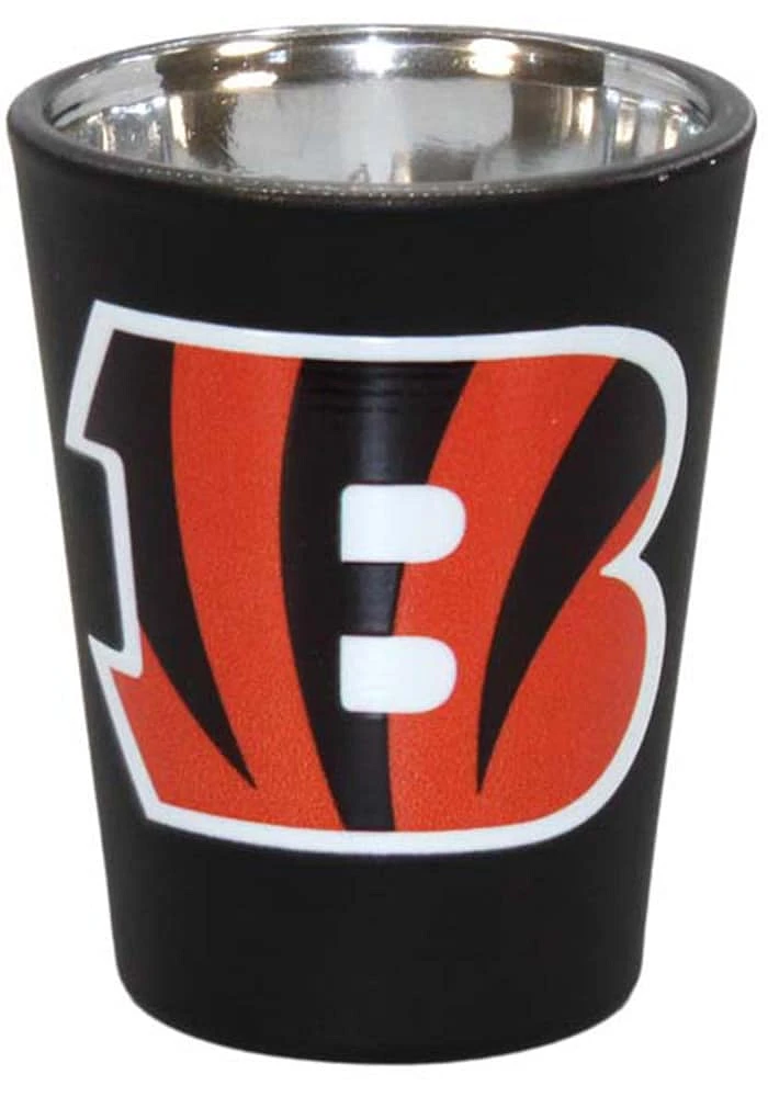 Cincinnati Bengals Matte Black Shot Glass