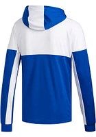 Adidas Kansas Jayhawks Mens Blue Legend Shooter Hood