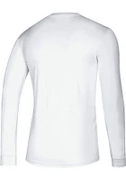 Adidas Kansas Jayhawks White Creator Long Sleeve T-Shirt