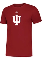 Adidas Indiana Hoosiers Amplifier Short Sleeve T Shirt
