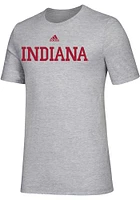 Adidas Indiana Hoosiers Amplifier Short Sleeve T Shirt