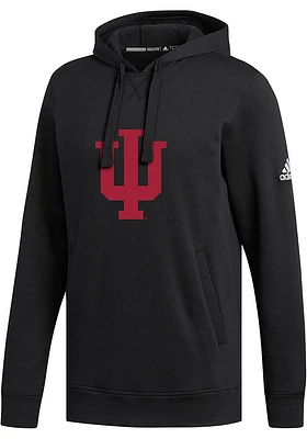 Adidas Indiana Hoosiers Mens Fleece Long Sleeve Hoodie
