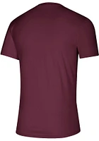 Adidas Missouri State Bears Maroon Creator Short Sleeve T Shirt