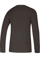 Adidas Missouri State Bears Charcoal Ampliflier Long Sleeve T Shirt