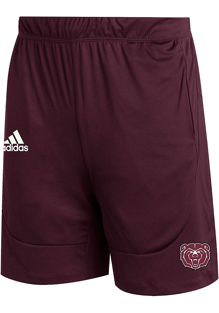 Adidas Missouri State Bears Mens Maroon Sideline21 Shorts
