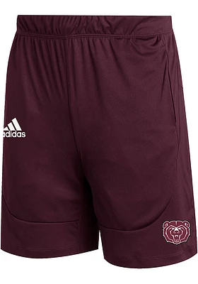 Adidas Missouri State Bears Mens Maroon Sideline21 Shorts