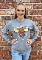 Rally Kansas Jayhawks Grey Where It All Began Long Sleeve Fashion T Shirt