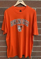 Rally Bowling Green Falcons Orange Arch Name Short Sleeve T Shirt